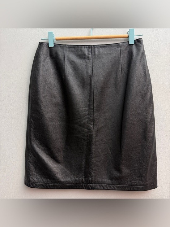Wilsons Leather Dresses & Skirts - Vintage 90s Wilsons Leather Maxima Skirt, Size 8